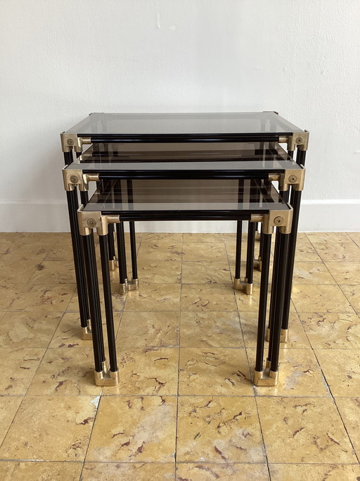 Vintage-Beistelltische aus Italien