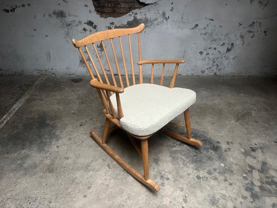 Image 1 of Vintage Børge Mogensen Rocking Chair – Scandinavian Design
