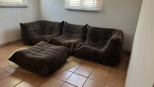 Authentic Ligne Roset Togo (4 pieces)