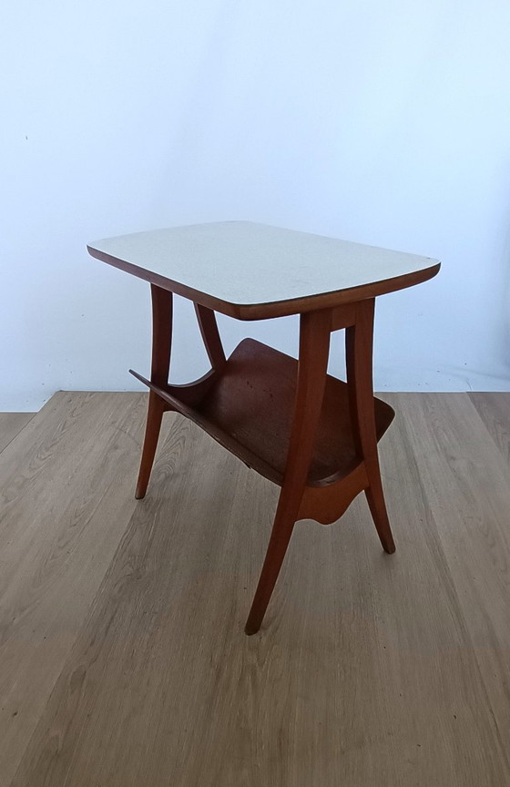 Image 1 of Ilse moebel 1950s table d'appoint avec plateau de lecture