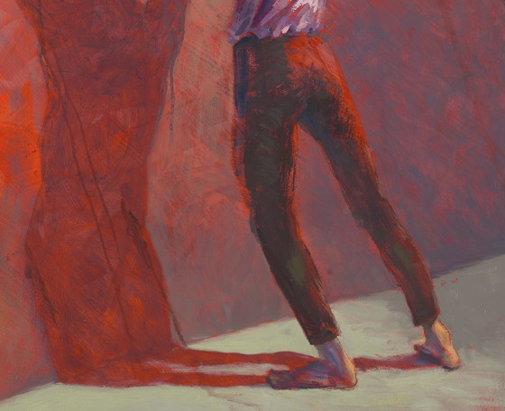 Image 1 of Giclée Reproduction of oil painting "Dancer-1"