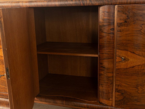 1920s Art Deco Sideboard – Wood, Brass (photo 5 of 12)