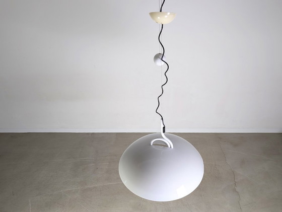 Image 1 of Lampada a sospensione originale Moon Dome Elio Martinelli Luce