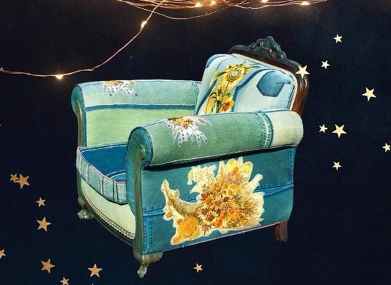 Image 1 of Poltrona Jeans of Thrones 2