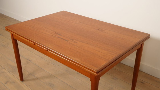 Image 1 of Vintage eettafel | teak | Uitschuifbaar | 130 cm