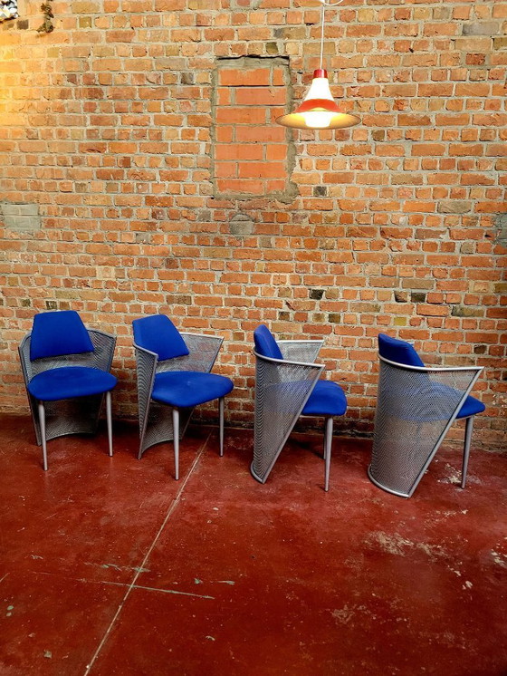 Image 1 of Postmoderne Stühle im Memphis-Stil