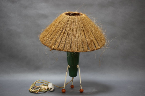 Image 1 of Lampada da tavolo di metà secolo, Cecoslovacchia, anni '50