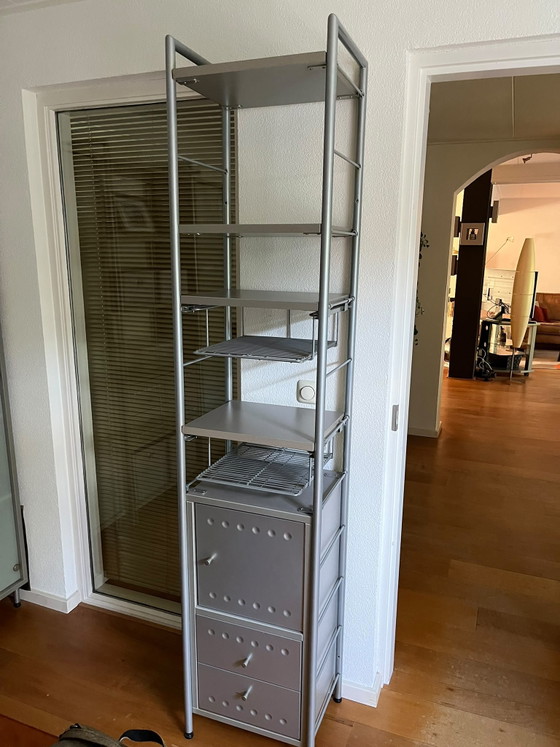 Vintage metalen wandkast/opbergkast retro/industrieel (photo 2 of 6)