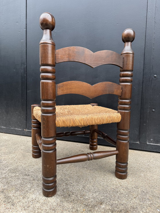 Image 1 of Charles Dudouyt Low Chair, jaren 1950