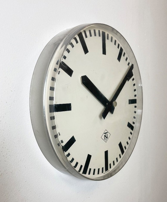 Image 1 of Industrial Station Wall Clock from TN, 1960