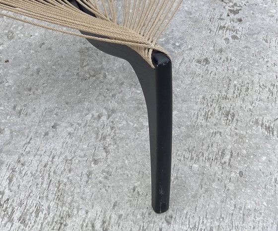 Jørgen Høvelskov - Poltrona "Harp" o "String", 1963, Sedie da camera, Nero, Scandinavian (foto 9 di 17)