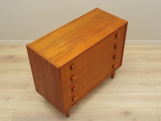 Image 1 of Cómoda de teca, diseño danés, años 70, producción: Dinamarca