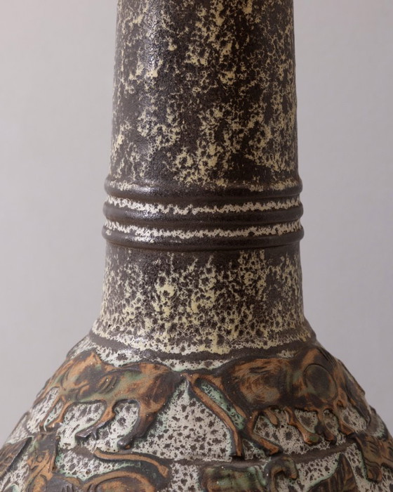 Image 1 of Vintage 1960s Ceramic Floor Lamp, West Germany Design