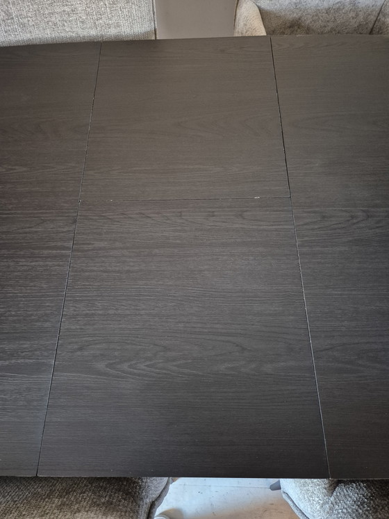 Image 1 of Mesa de comedor extensible WOOOD Arros negra