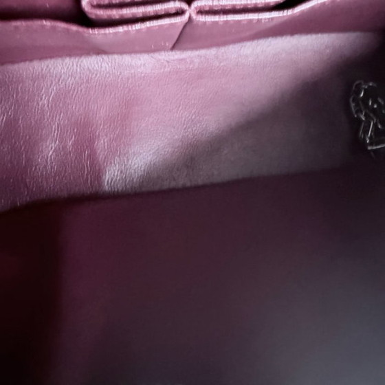 Image 1 of Chanel 2.55 Reissue 225 - 24CM Caviar trapuntato Borgogna Marrone Rutenio Hardware Argento Serie 16