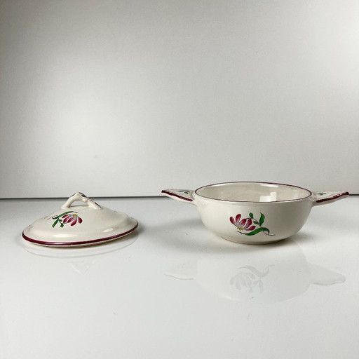 Schale mit Griff, Modell Streetlight von KG Lunéville