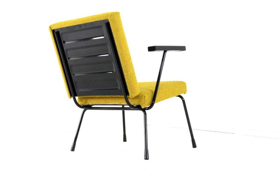 Image 1 of W.H. Fauteuil Rietveld pour Gispen, tapissé vintage