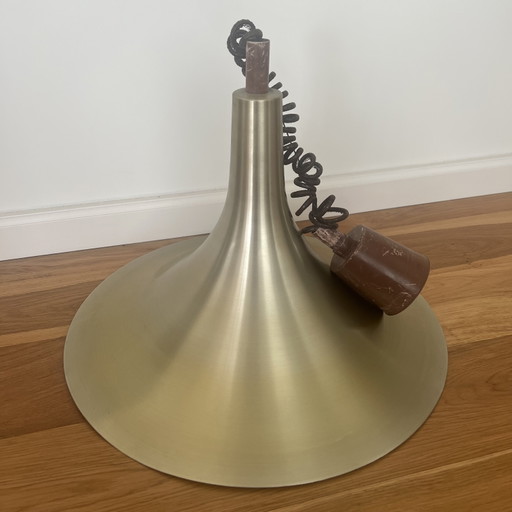 Lampada a Sospensione Vintage Cappello da Strega in Ottone – hanglampen, Metal, Plastic