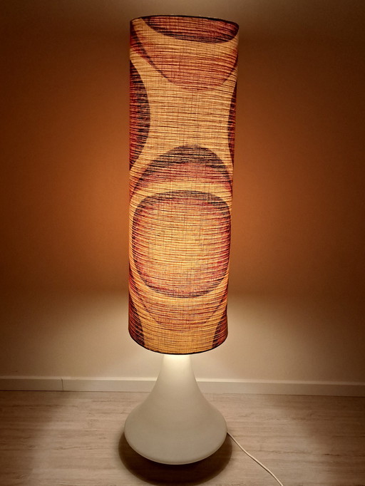 🟡 Rare Doria Floor Lamp – Mid-Century Modern – 133 cm Total Height, 3-way Switch