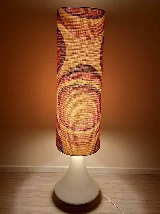 Image 1 of 🟡 Rare Doria Floor Lamp – Mid-Century Modern – 133 cm Total Height, 3-way Switch