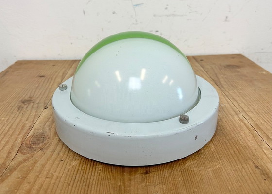 Image 1 of Vintage Emergency Wall or Ceiling Light, 1970s