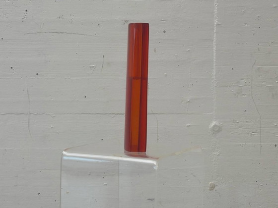 Image 1 of Vaso di design Coming B in vetro acrilico, anni '80