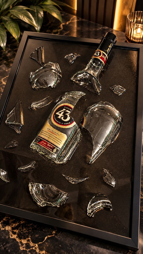 Handmade Bottle Art Epoxy – Paper, Plastic (photo 2 of 6)