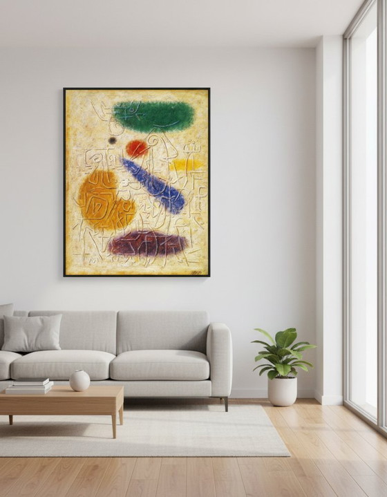 Image 1 of Baumeister, Willi - Tempelmuur - Kunstdruk