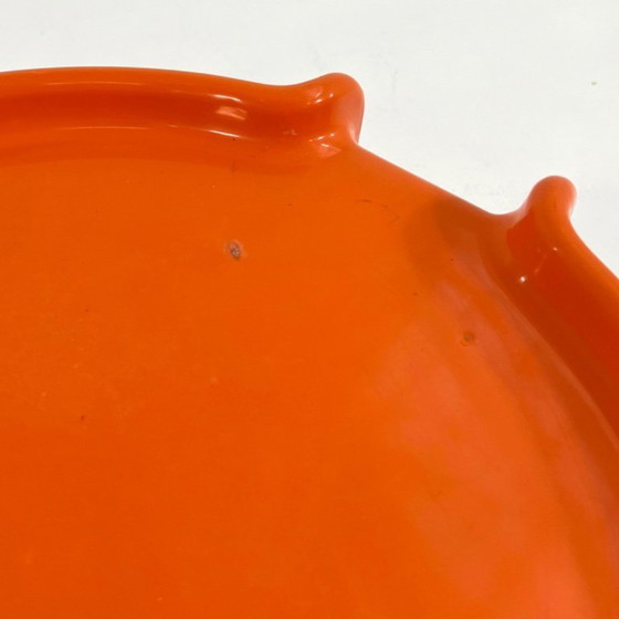 Image 1 of Mesa auxiliar naranja de Giotto Stoppino para Kartell, años 70