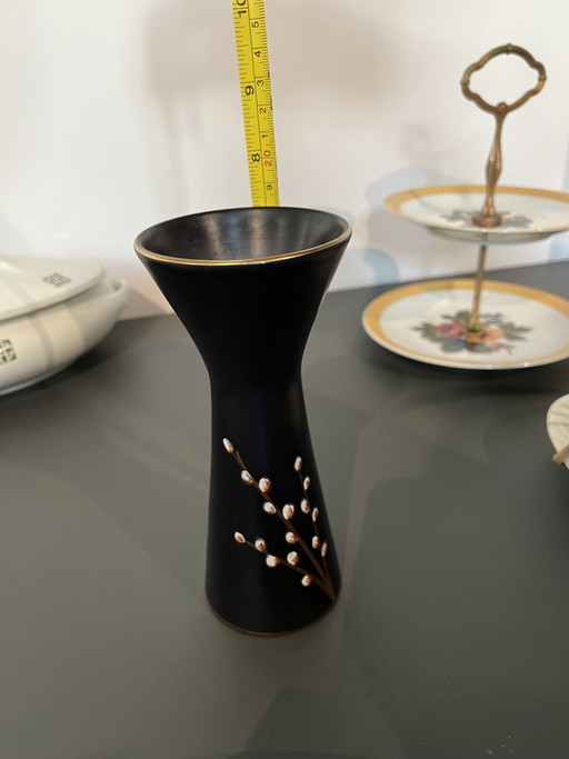 Vintage Flora Gouda vase and bowl from series 1120 ‘Spring’