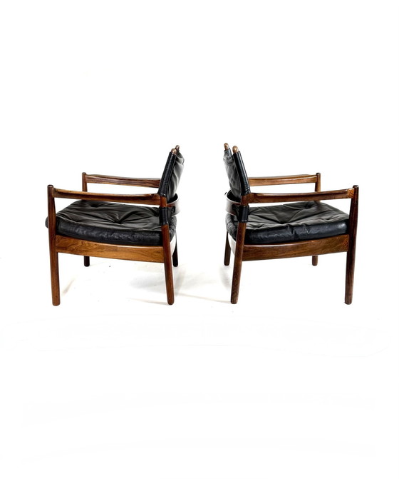 Image 1 of Set of 2 vintage armchairs, Gunnar Mystrand ‘70