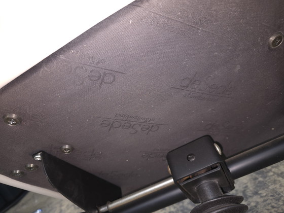 Image 1 of De Sede DS 35 poltrona sedia da ufficio sedia a dondolo pelle grigia