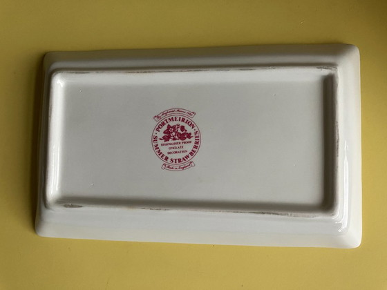 Image 1 of Botervloot Portmeirion Summer Strawberries in prima staat