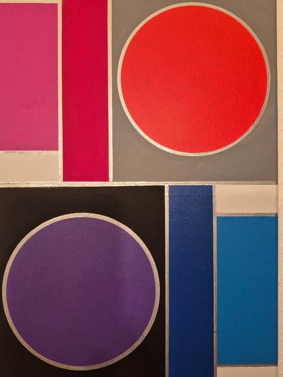 Art abstrait moderne - peintures : 20260606 – Peintures et dessins, Canvas (photo 5 of 8)