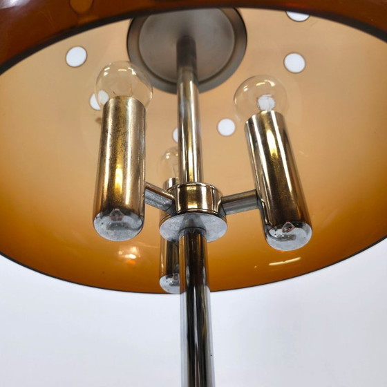 Image 1 of Lámpara de hongo de la era espacial, cromo de los años 60