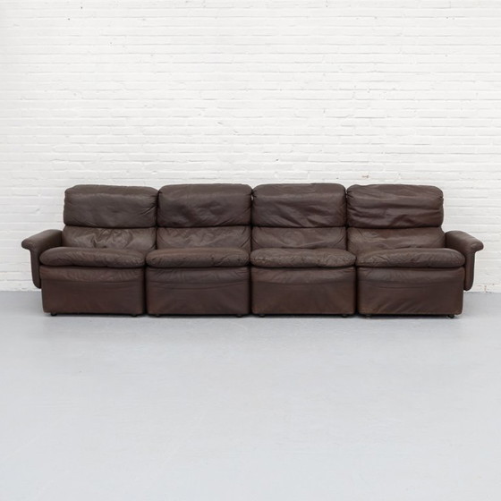 Image 1 of Sofá modular de cuero de los años 70