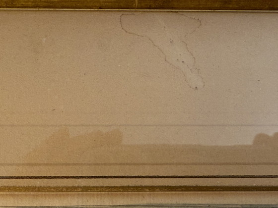 Image 1 of Large Antique 1750s Framed Print – Richmond Hill, Surrey – Sayer & Overton