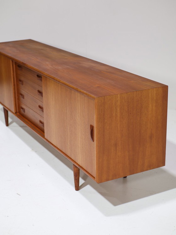 Image 1 of Lowboard Clausen & Son sideboard teak vintage Danish 1960s