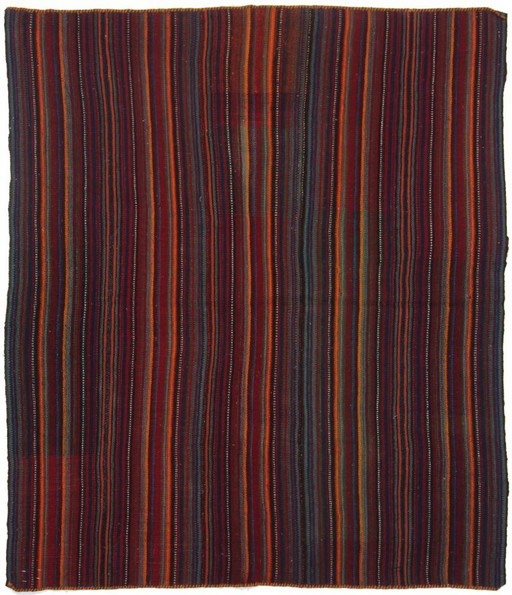 Hand-woven Jajim Kelim Fars 140x164
