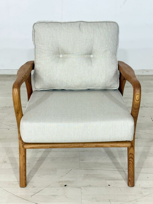 High-quality retro armchair / retro living room armchair / dining room armchair / retro vintage armchair (photo 2 of 10)