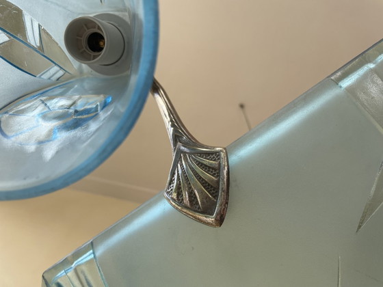 Image 1 of Lampe pendante Art Deco 1930 Degué French