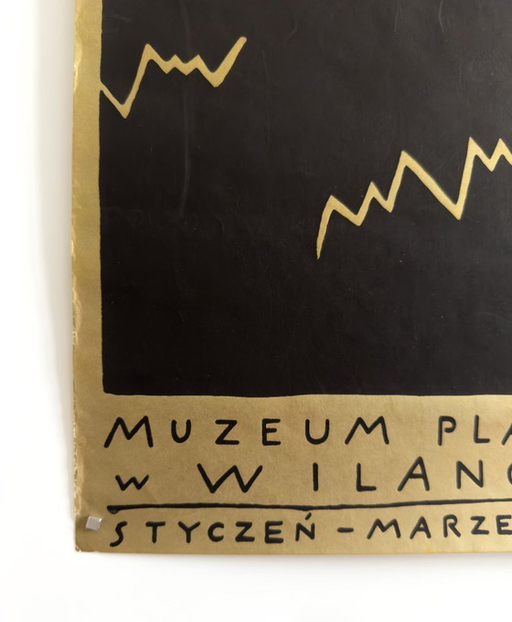 Image 1 of 🖼️ 100 Best Japanese Posters – Original Polish Exhibition Plakat by Ryszard Kalarus | Kraków, 1991  | Approx. 84 × 59 cm 