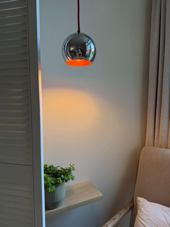 Image 1 of Set di 2 lampade a sospensione vintage in stile Topan - Lampade di design danese