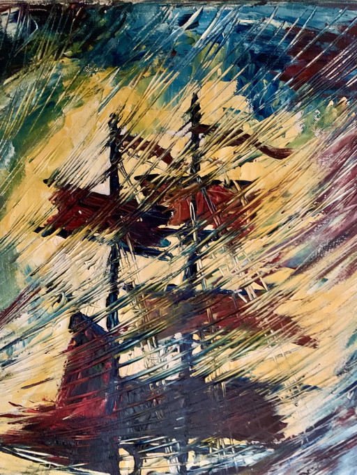 Storm At Sea