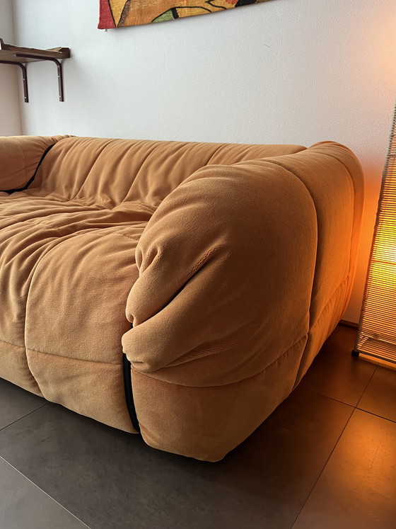 Image 1 of Cini Boeri voor Arflex 1972 Vroege Editie Strips Sofa 