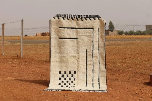 Tappeto marocchino in lana, 250 cm x 150 cm