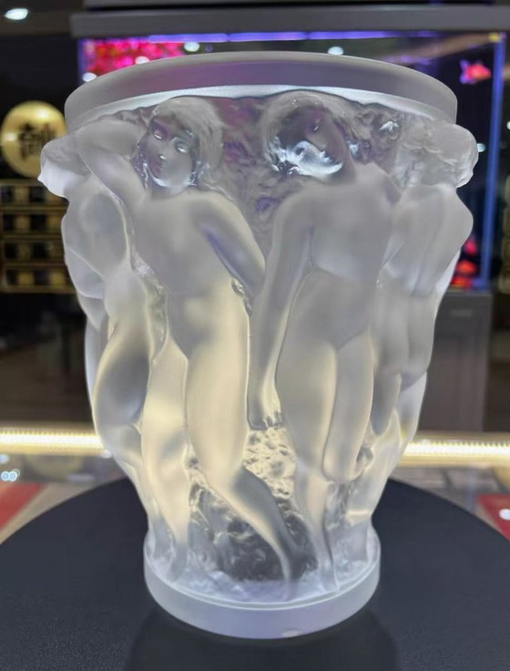 Image 1 of Jarrón de cristal France Lalique Ten Beauties