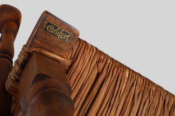 Image 1 of Poltrona in pelle e rovere di Theo Ruth per Artifort, Paesi Bassi, 1940