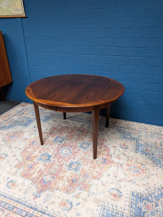Image 1 of Tavolo da pranzo allungabile vintage, palissandro, anni '60