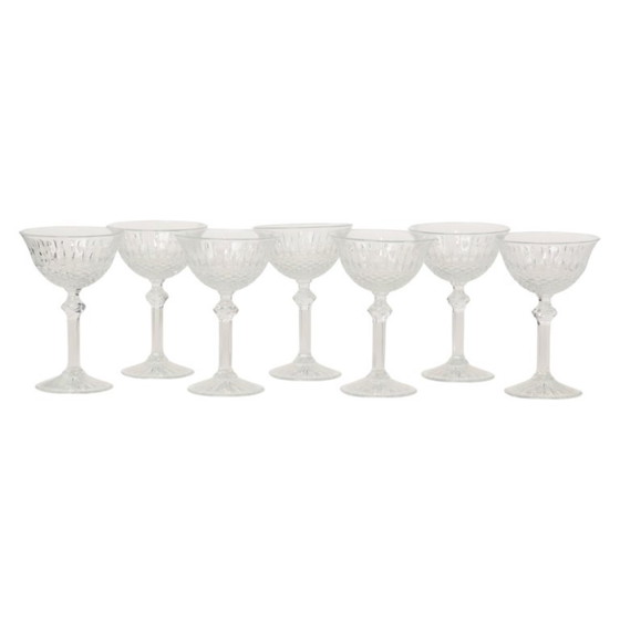 Set di 7 bicchieri da champagne in cristallo Regency Fidenza – Bicchieri e caraffe, Crystal (photo 2 of 21)